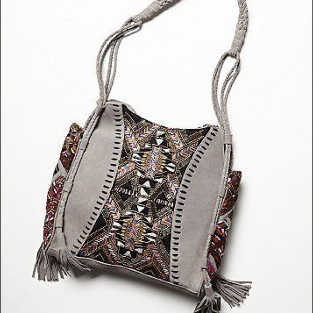 Free People Moroccan Embellished Purse